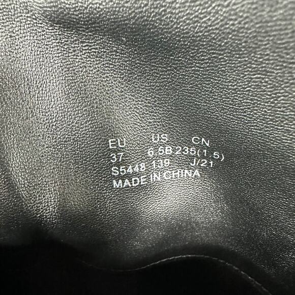 Stuart Weitzman NWOB Keelan City Suede Neoprene Black Knee High Boots Size 6.5B - Picture 5 of 8